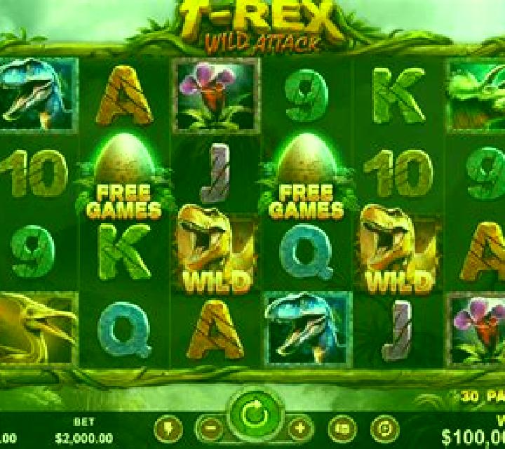 T-Rex Wild Attack slot game