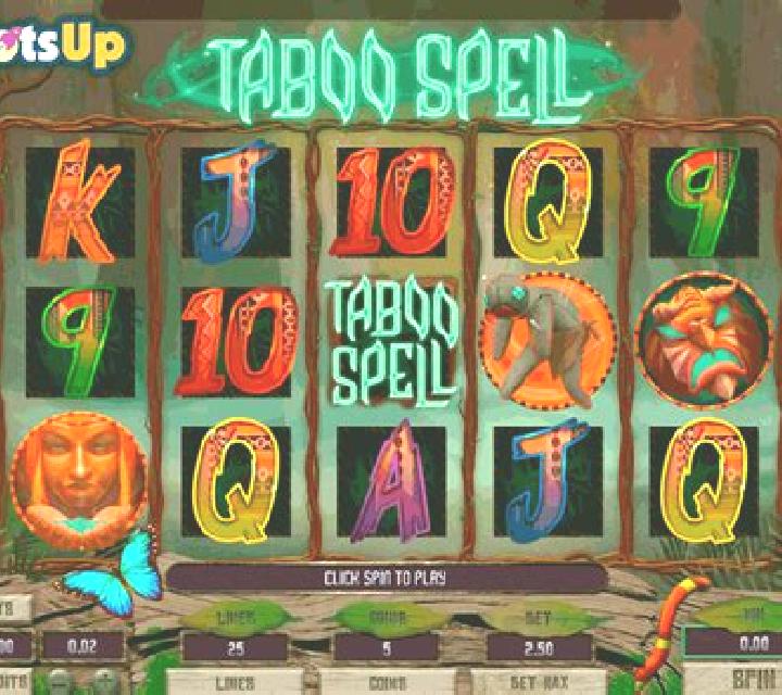 Taboo Spell slot