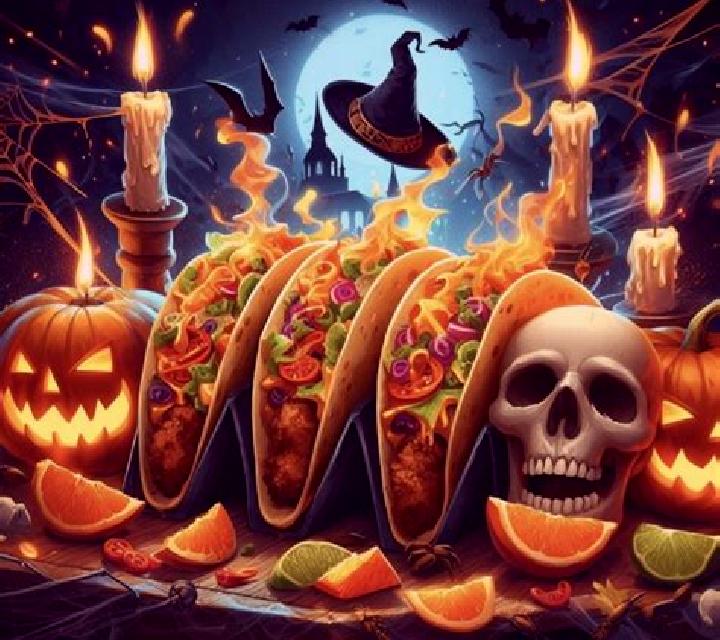 Tacoween slot machine