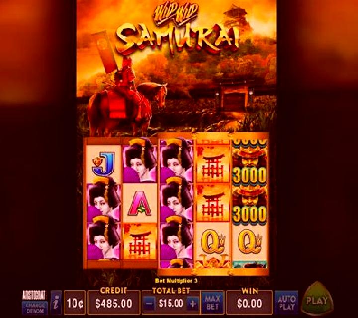 Taisho Samurai slot machine