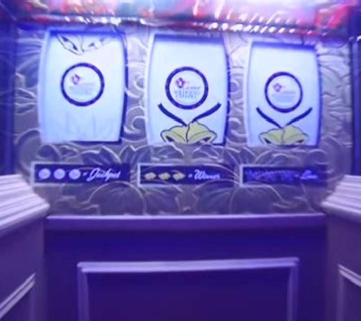 Tanked slot machine