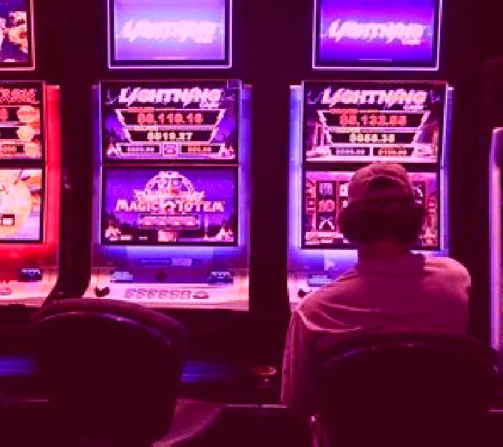 Teenagers slot machine