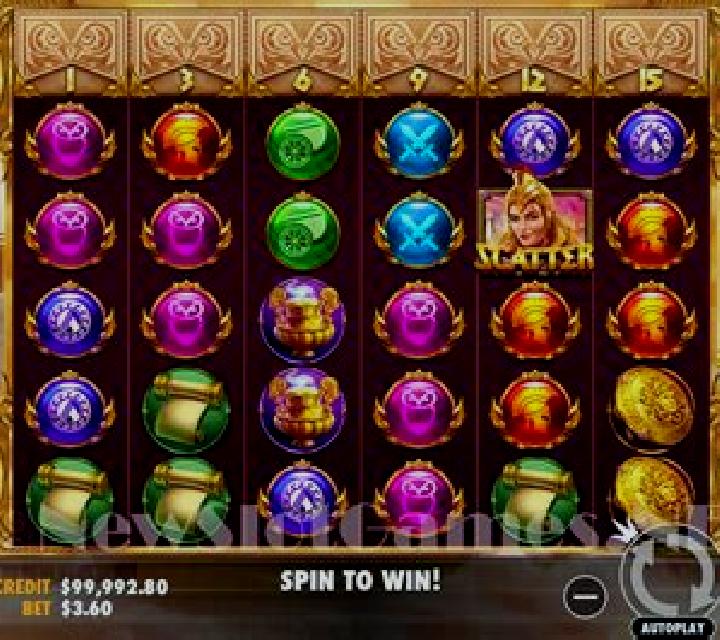 Temple of Athena slot machine
