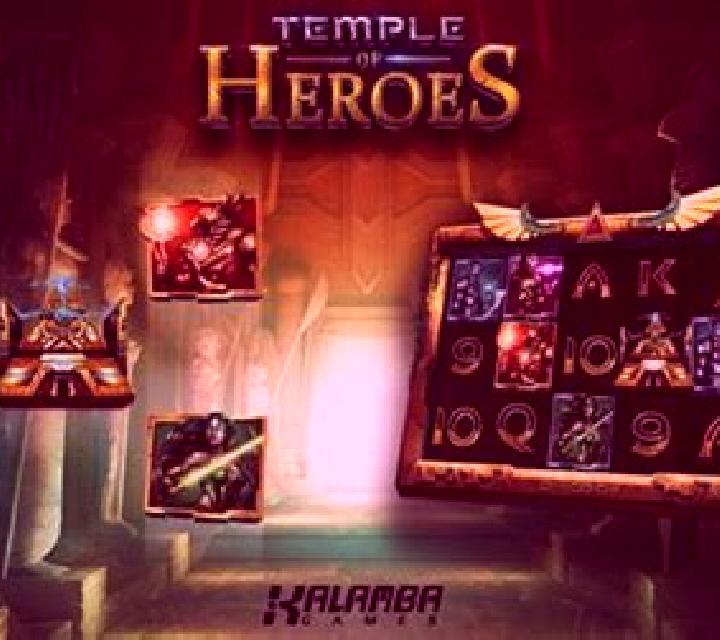Temple of Heroes (Kalamba Games) slot machine