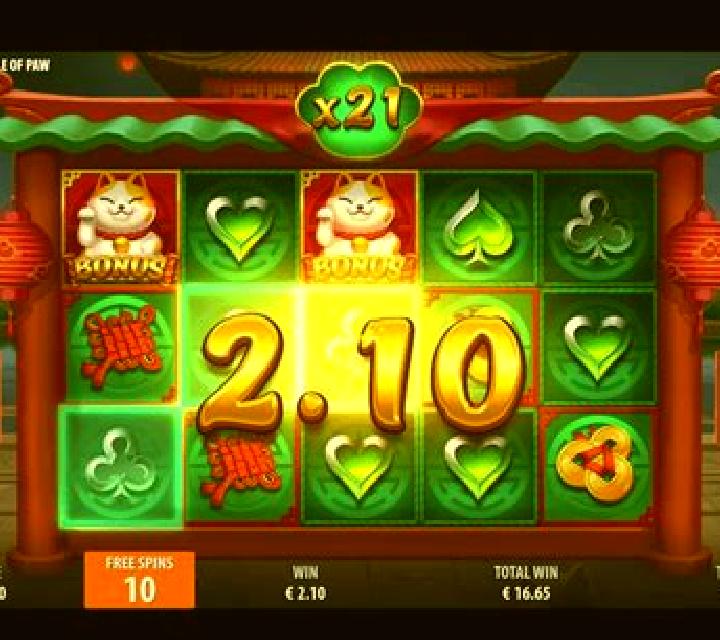 Temple of Paw slot machine
