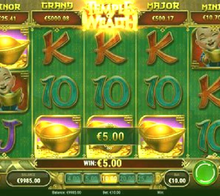 Temple of Wealth slot game