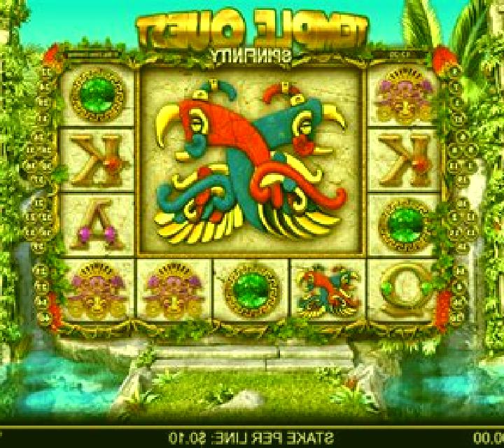 Temple Quest Spinfinity slot machine