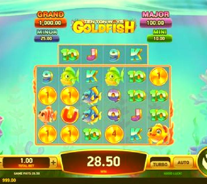 Ten Ton Ways Goldfish online slot