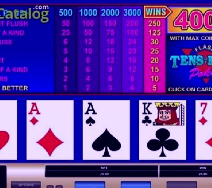 Tens or Better (Microgaming) slot