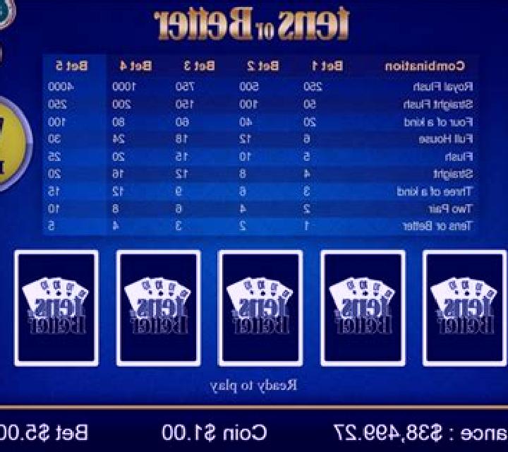 Tens or Better (Mobilots) online slot