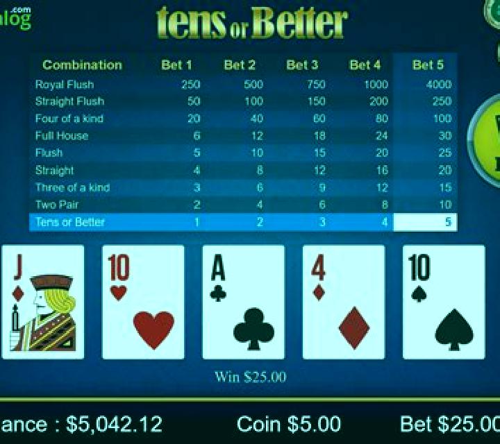 Tens or Better (Mobilots) slot