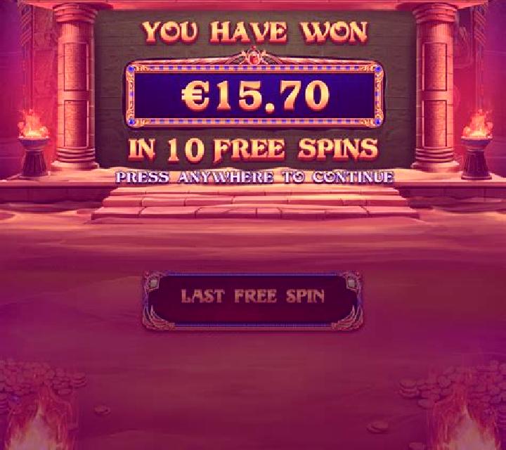 Tessa Hunt and the Golden Sands slot game