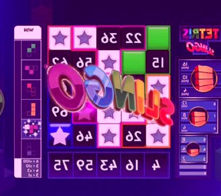 Tetris Slingo slot game