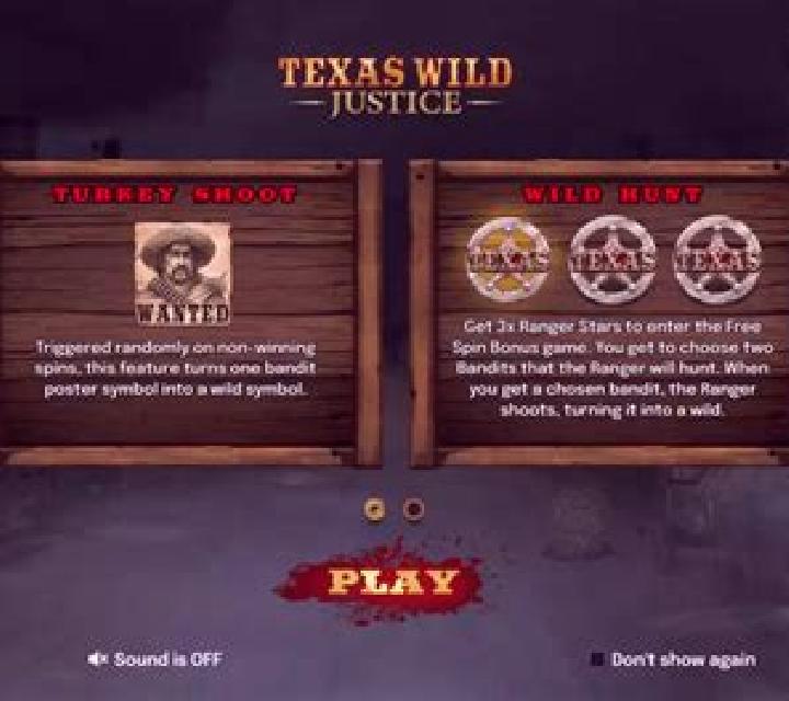 Texas Wild Justice slot