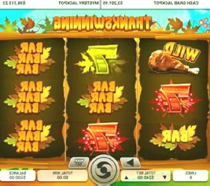 Thankswinning slot machine