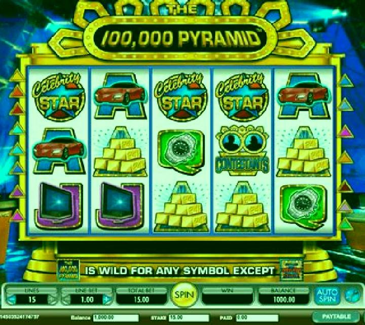 The 100,000 Pyramid slot