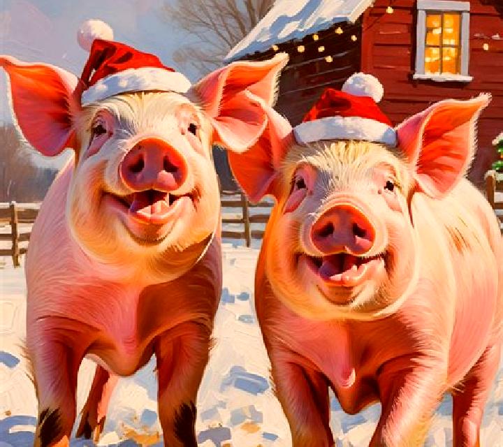 The 3 Pigs: Christmas Cracker online slot