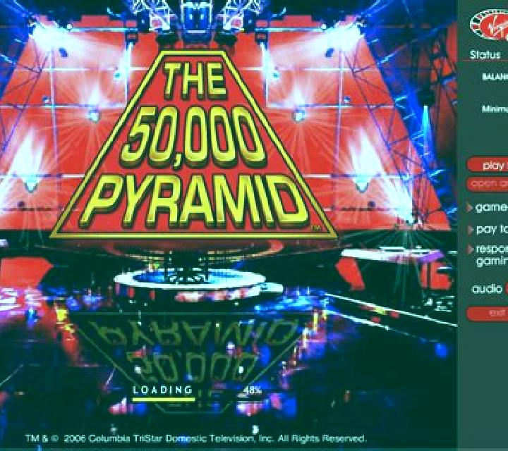 The 50,000 Pyramid slot