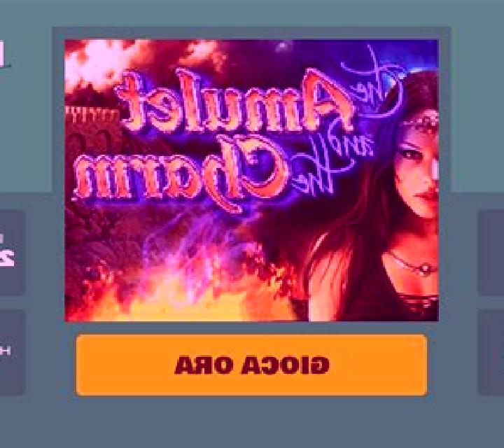 The Amulet and the Charm slot machine