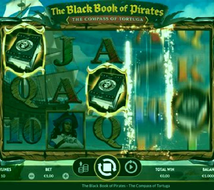 The Black Book of Pirates slot game