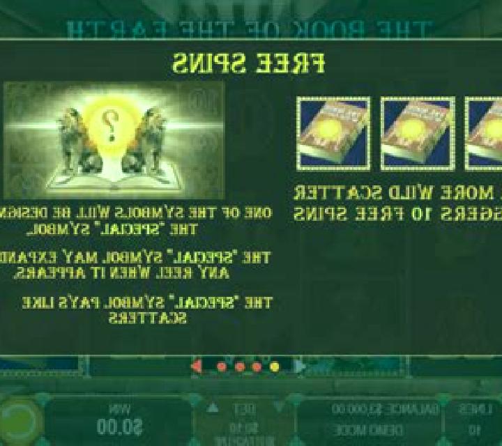 The Book of The Earth slot game
