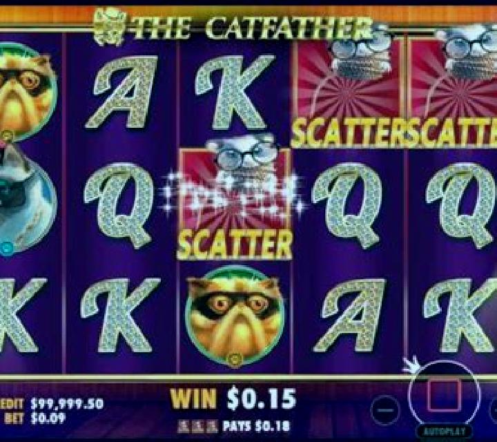 The Catfather slot machine