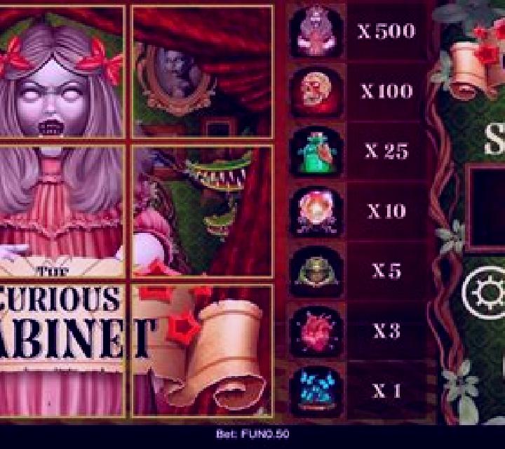The Curious Cabinet Scratch slot machine