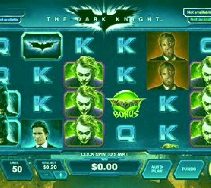The Dark Knight (Playtech) slot machine