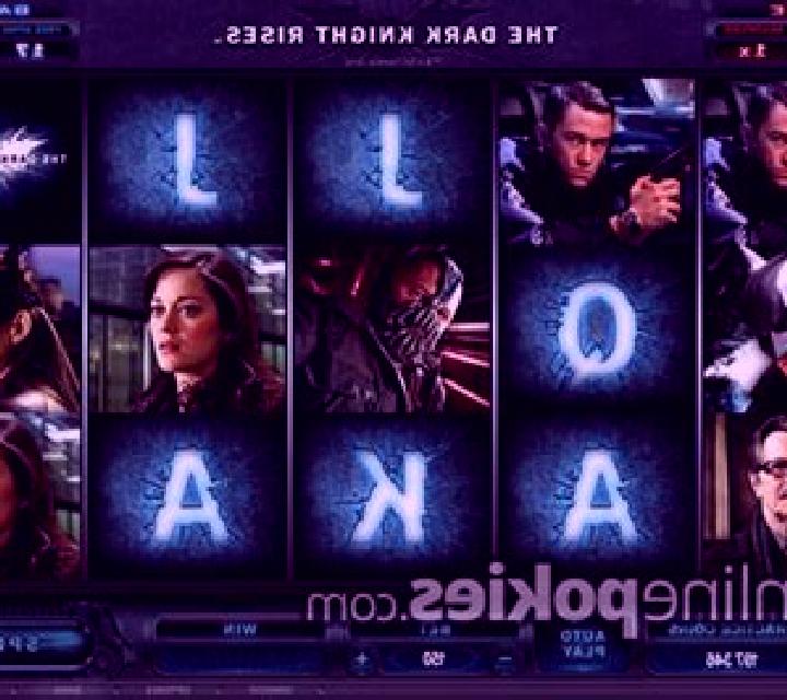 The Dark Knight Rises (Microgaming) slot machine
