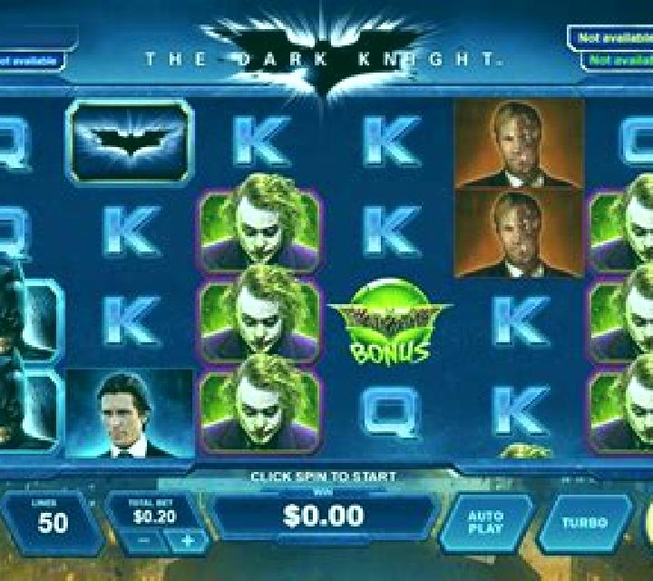 The Dark Knight Rises (Playtech) slot machine