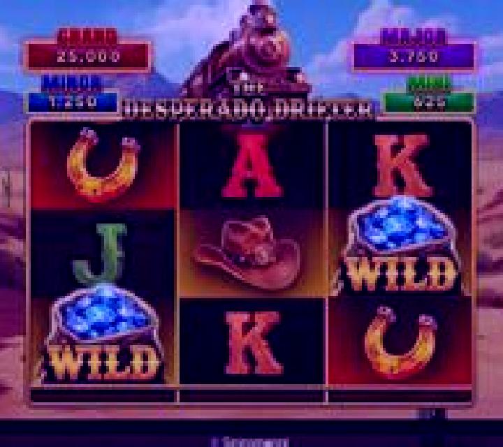 The Desperado Drifter - Hold & Hit 3x3 slot machine