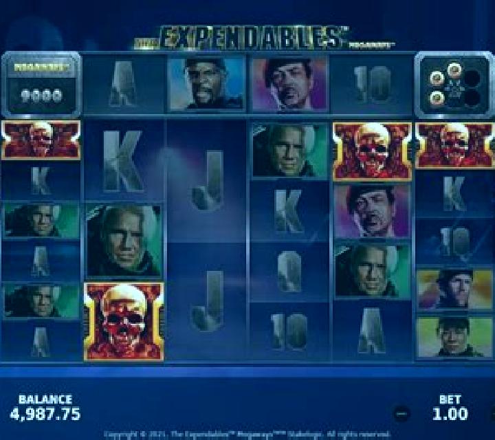 The Expendables New Mission Megaways slot machine