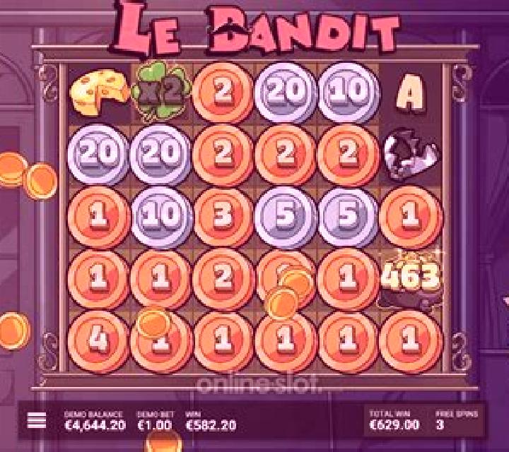 The Explosive Bandit slot game