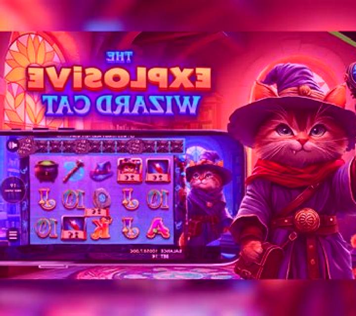 The Explosive Wizard Cat online slot
