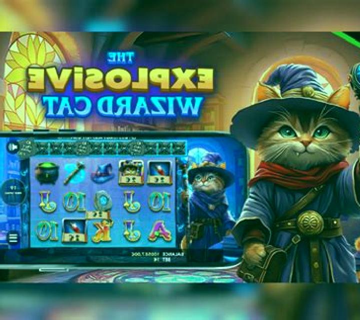 The Explosive Wizard Cat slot machine