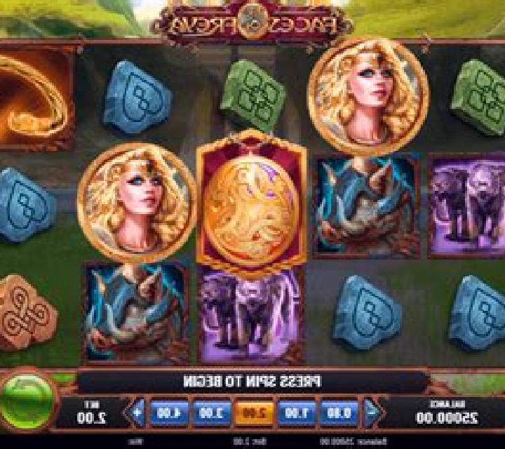 The Faces of Freya slot machine