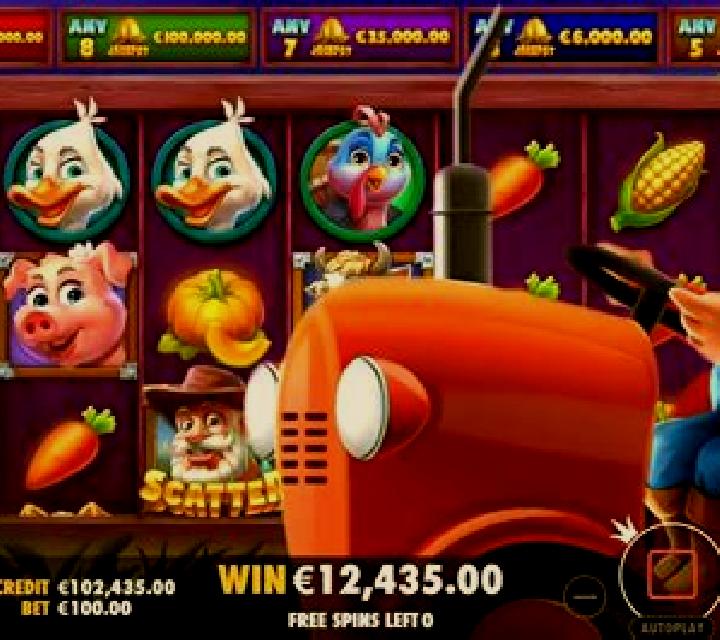 The Farm slot machine
