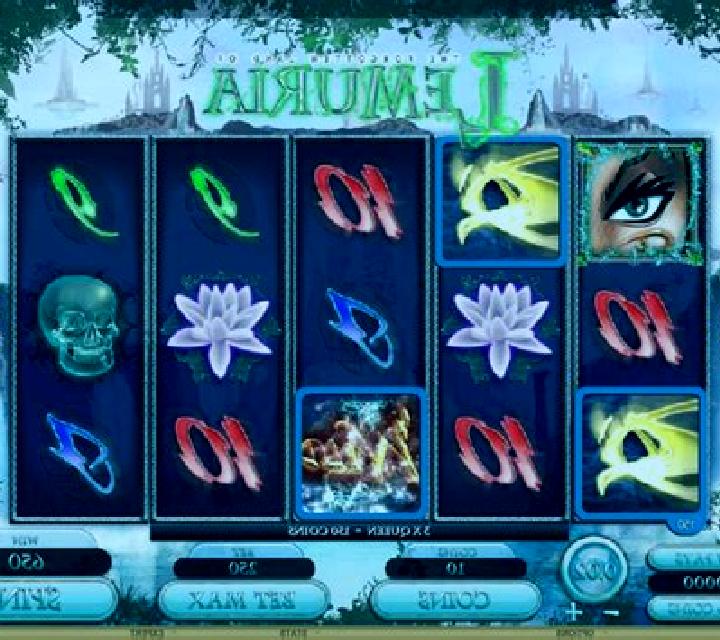 The Forgotten Land of Lemuria slot machine