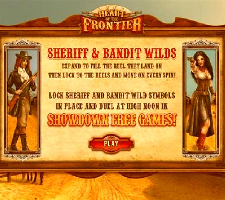The Frontier slot game