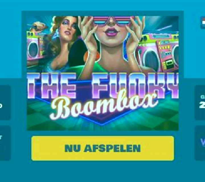 The Funky Boombox online slot