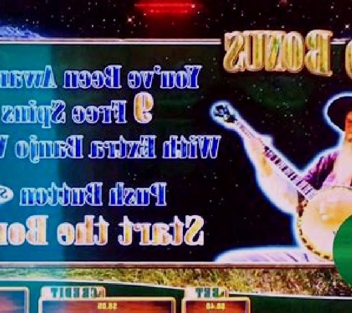 The Golden Banjo slot machine