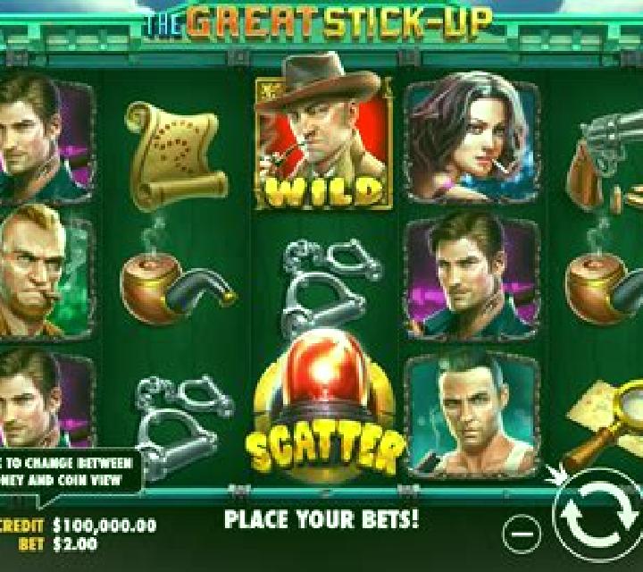 The Great Stick-Up slot machine