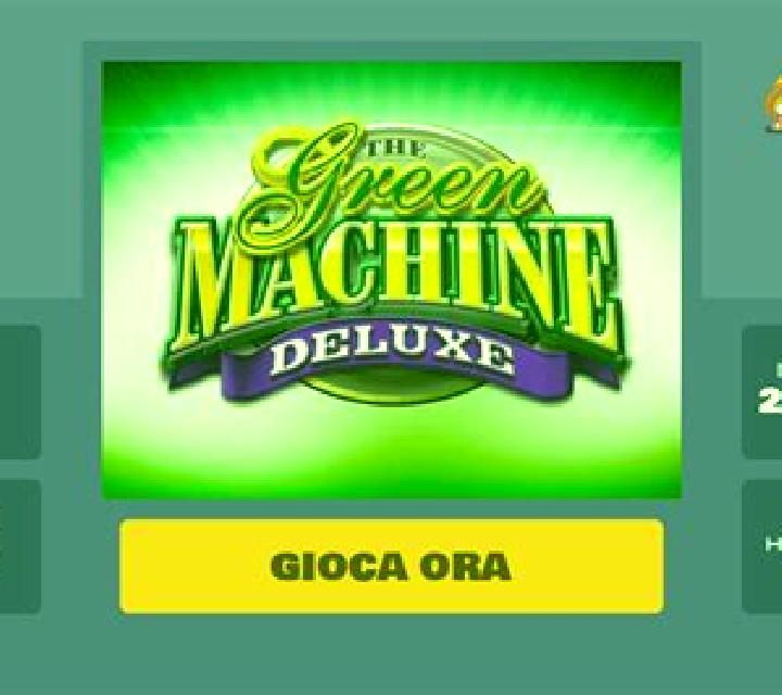 The Green Machine Deluxe online slot