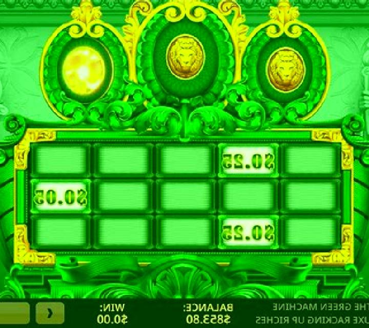 The Green Machine Deluxe Racking Up Riches online slot