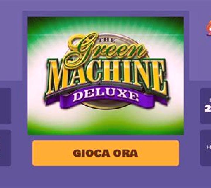 The Green Machine Deluxe Vegas online slot