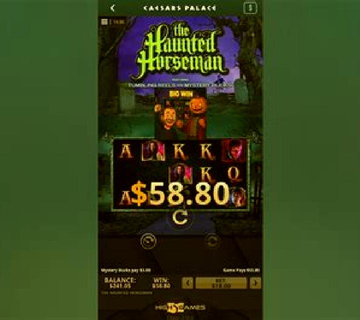 The Haunted Horseman slot machine