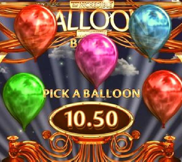 The Incredible Balloon Machine slot game