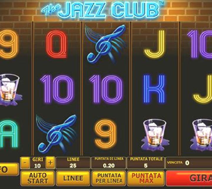 The Jazz Club slot machine