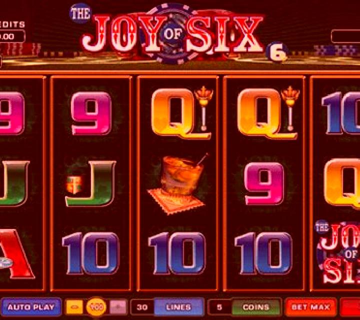 The Joy of Six slot game