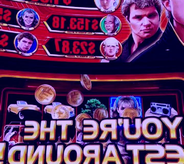 The Karate Kid slot machine